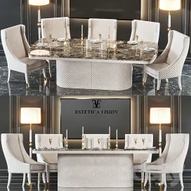 Table chair palladium